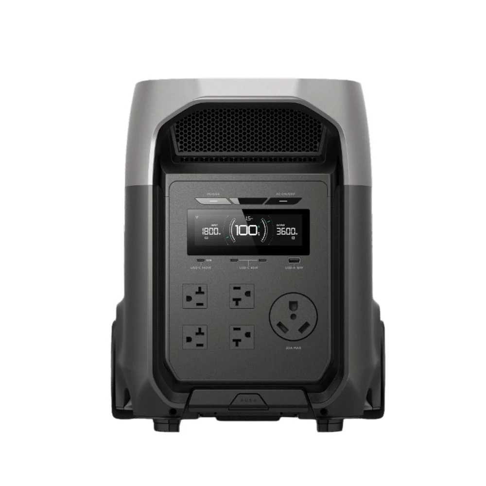 EcoFlow Delta 3 Ultra 3600W/3072Wh LiFePO4 Power Station