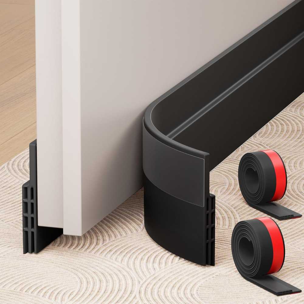 Prime Members: 2-Pack Hojoy 39" Under Door Draft Stopper