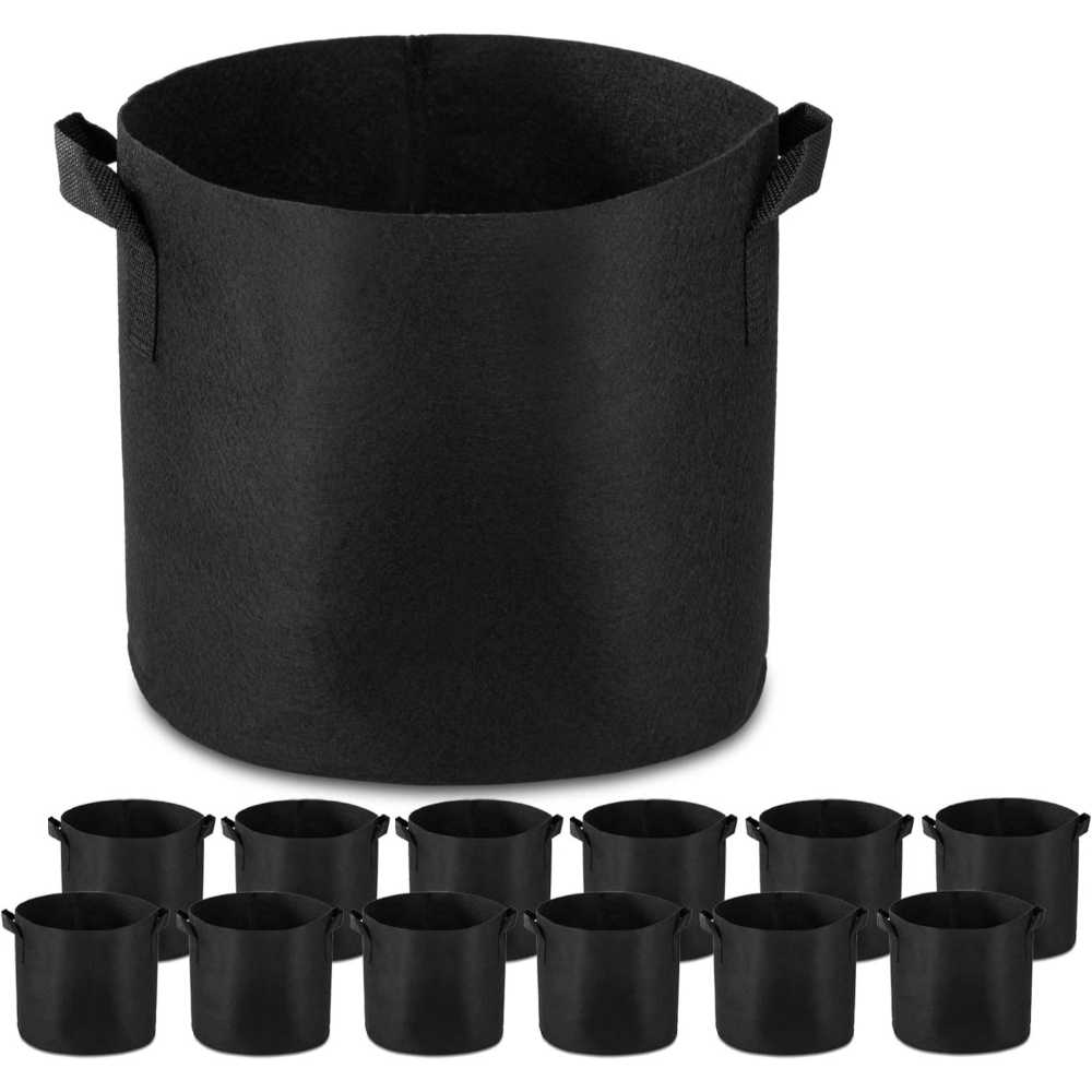 12-Pack Garden4Ever 25-Gallon Fabric Grow Bags