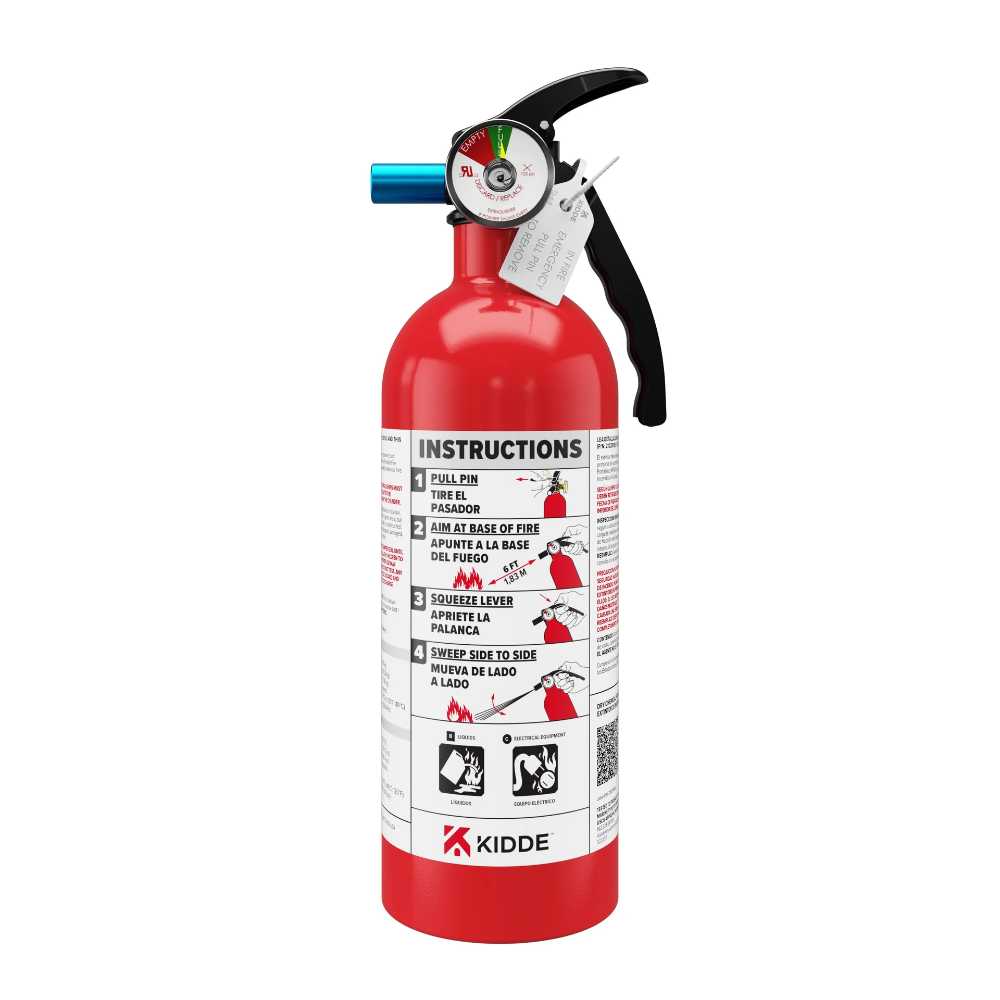 Kidde Basic Fire Extinguisher for Home, Office, Residential