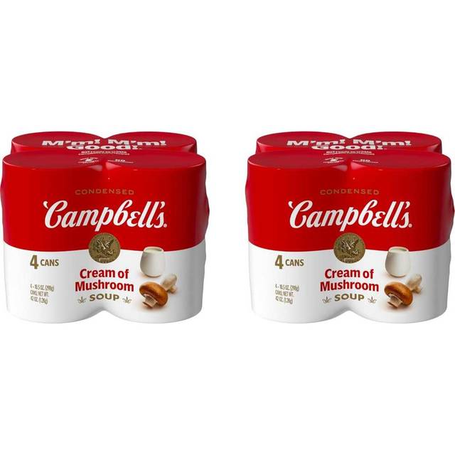 8-Pack Campbell's Condensed Cream of Mushroom Soup, 10.5 oz. ($0.48/Can)