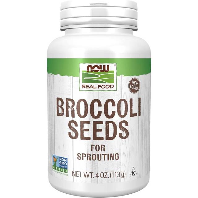NOW Foods Broccoli Seeds for Sprouting, 4 oz.
