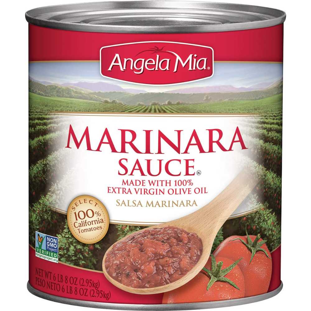 6-Pack Angela Maria Marinara Sauce, 104 oz.