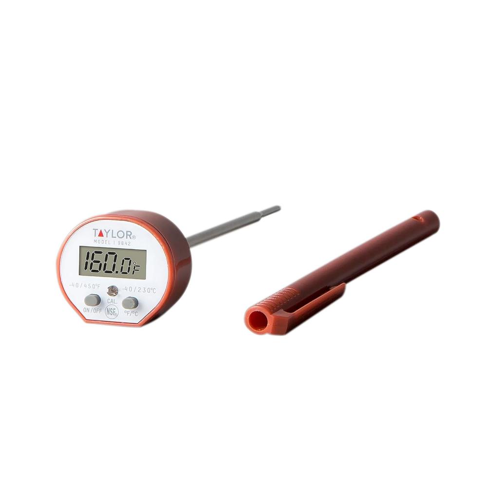 Taylor Waterproof Digital Instant Read Thermometer w/ Sleeve