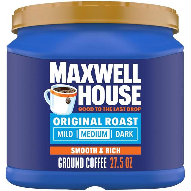 Maxwell House Original Roast Ground Coffee, 27.5 oz.