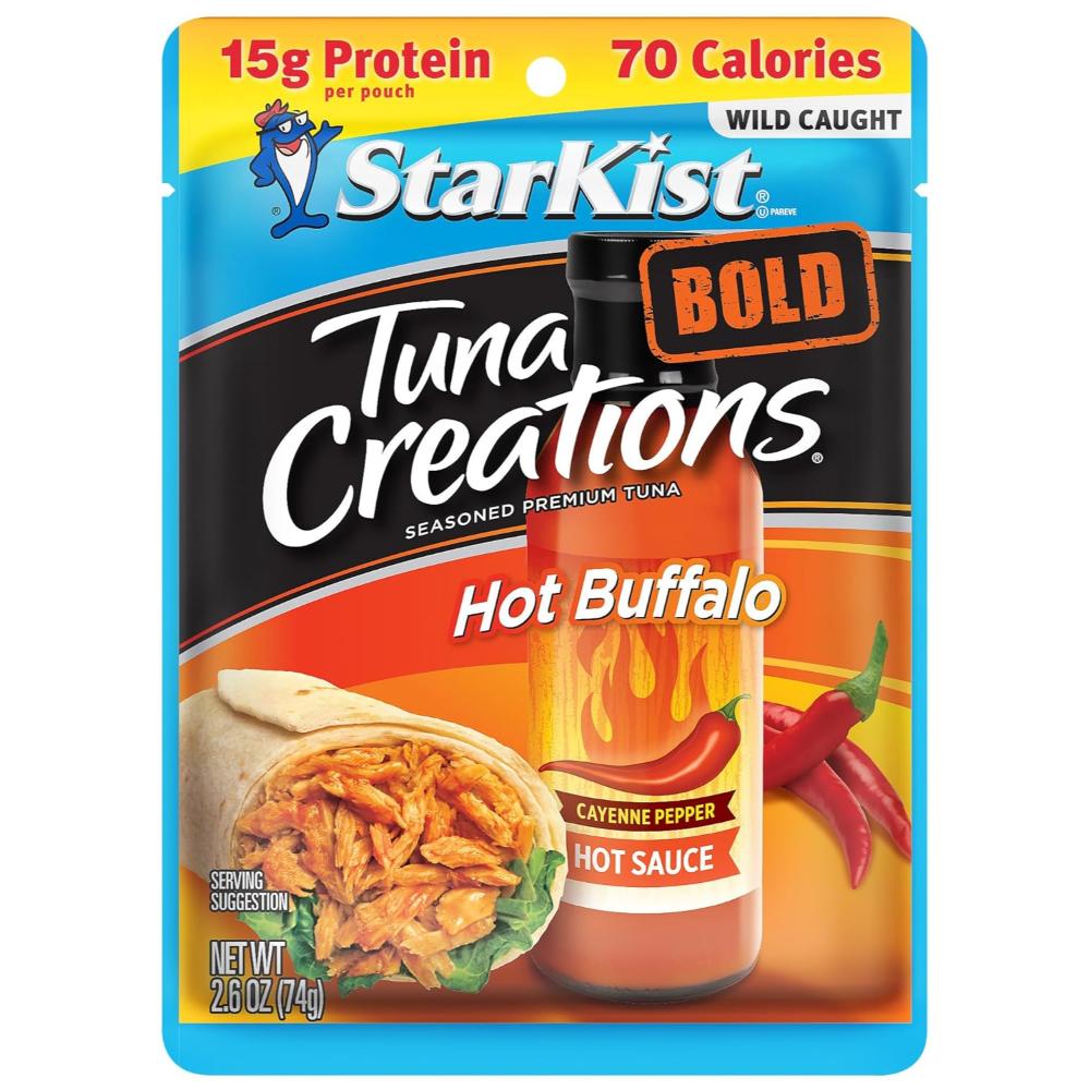 24-Pack StarKist Tuna Creations BOLD Hot Buffalo Style, 2.6 oz.