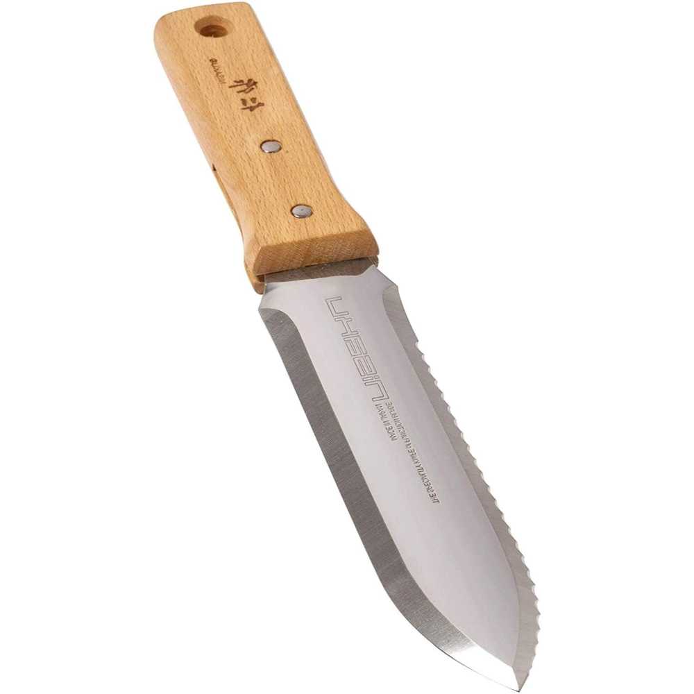 Nisaku NJP650 The Original Hori Hori Namibagata Japanese Stainless Steel Garden Knife