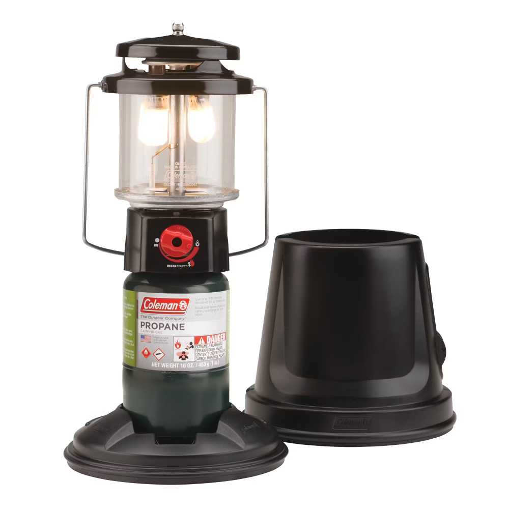Coleman QuickPack Deluxe+ 1000-Lumen Propane Lantern w/ Carry Case