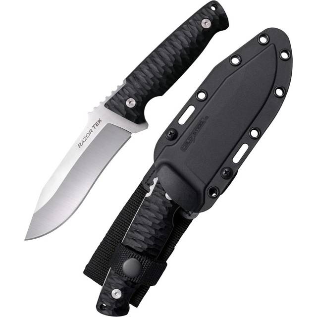 Cold Steel RazorTek 5" Fixed Blade Knife w/ Sheath