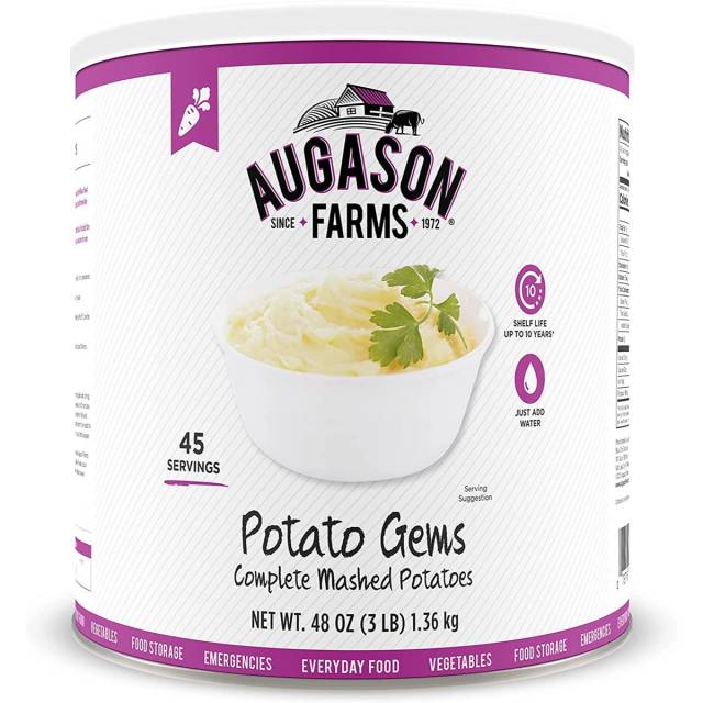 Augason Farms Potato Gems Complete Mashed Potatoes