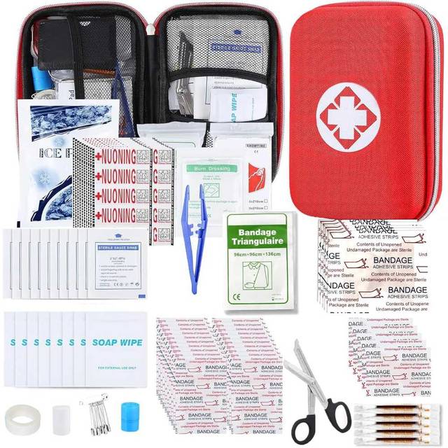 Amorning 276-Piece First Aid Kit