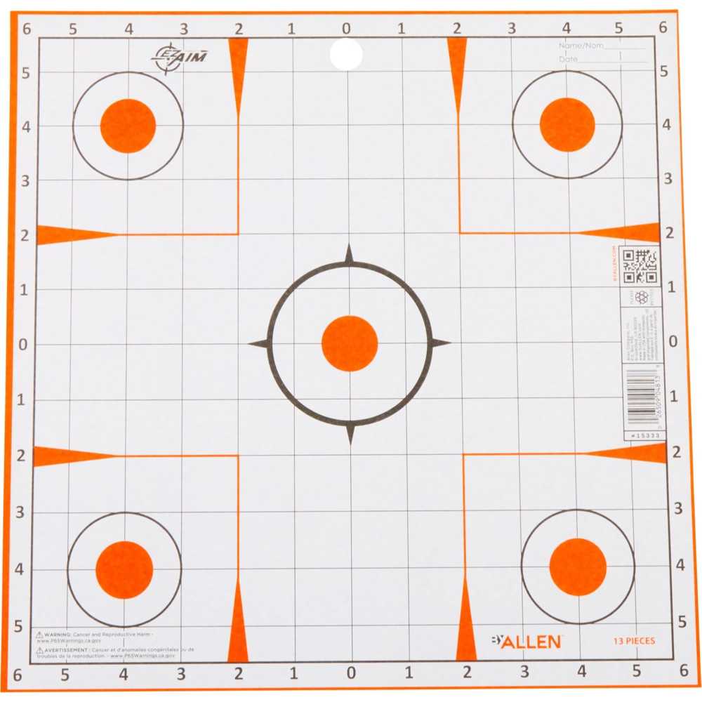 13-Pack Allen Company EZ Aim 12" Sight-in Grid Targets