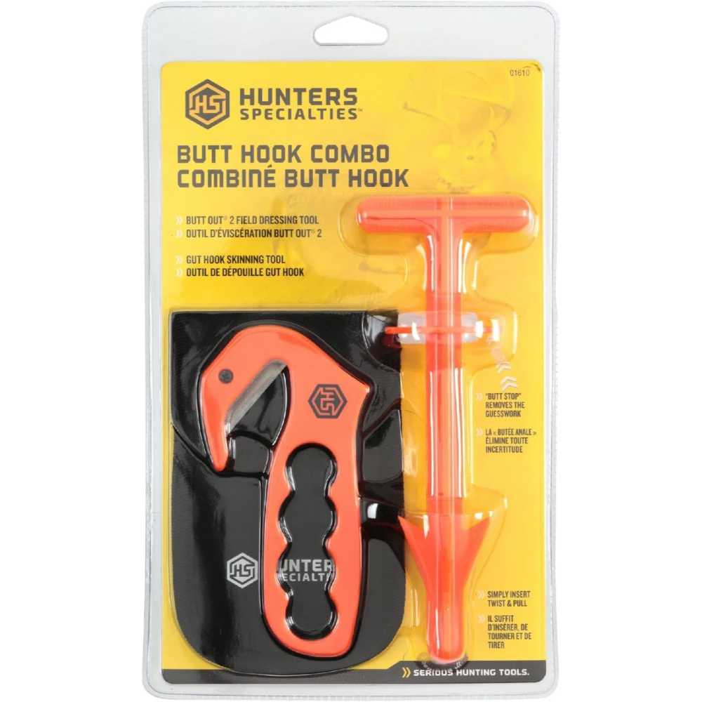Hunters Specialties Butt Hook Combo Field Dressing Tool Kit