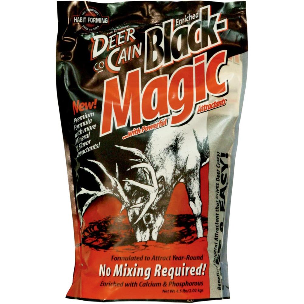 Evolved Habitats Deer Co-Cain Black Magic Deer Attractant, 4.5 lbs.