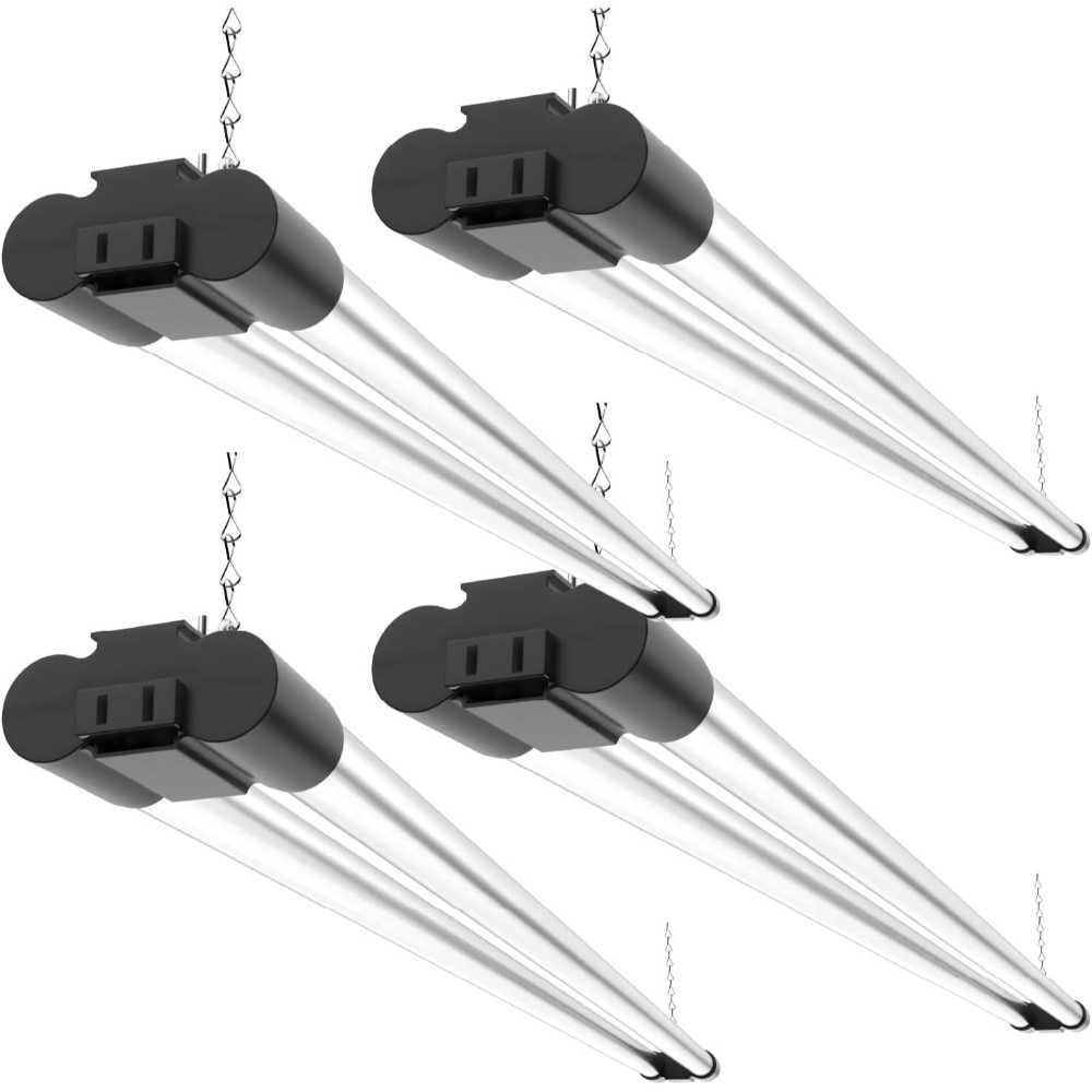 Prime Members: 4-Pack Sunco 4' 4500-Lumen Linkable LED Garage/Shop Lights