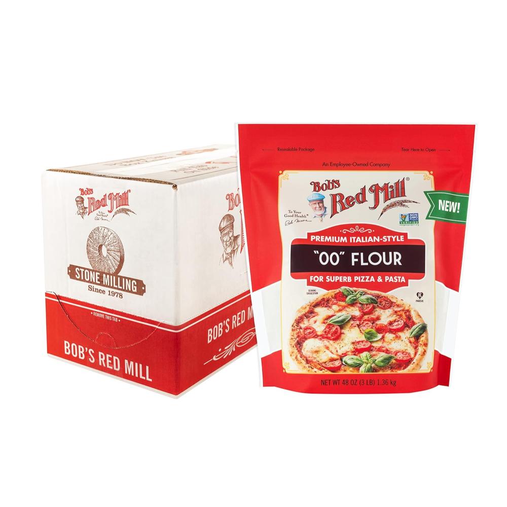 4-Pack Bob's Red Mill Premium Italian-Style "00" Flour, 48 oz.