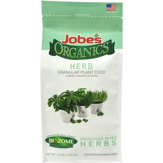 Jobe’s Organics Granular Fertilizer For Herbs, 4 lbs.