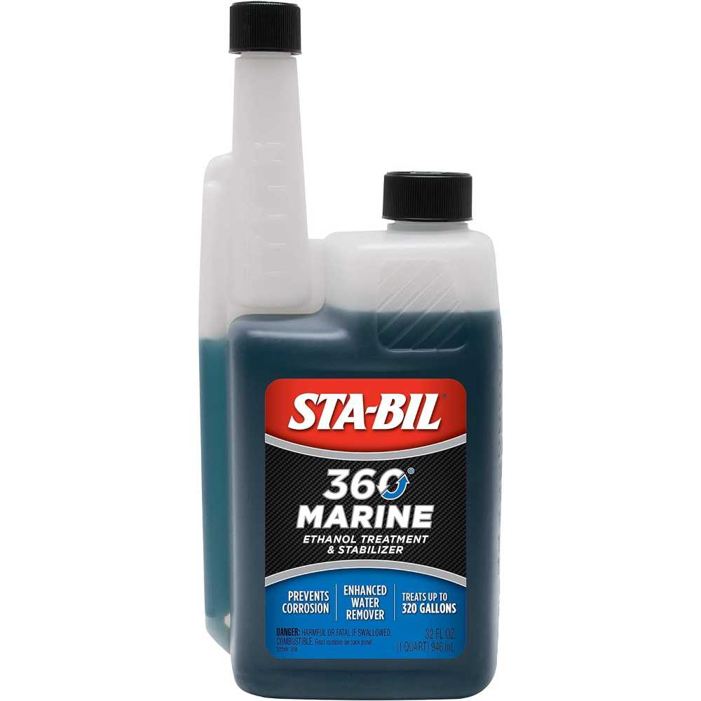 6-Pack STA-BIL 360 Marine Ethanol Treatment and Stabilizier, 32 oz.