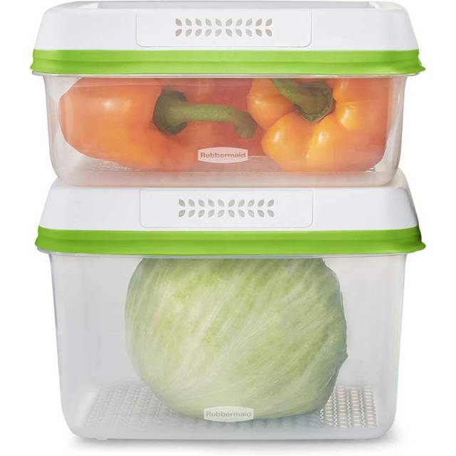 2-Pack Rubbermaid Produce Storage Containers (Large)