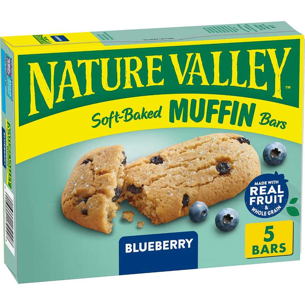 5-Pack Nature Valley Soft-Baked Blueberry Muffin Bars