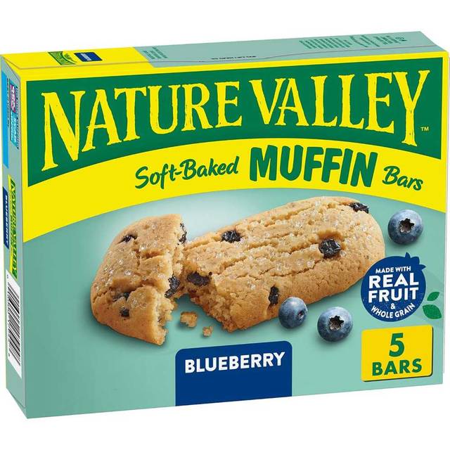 5-Pack Nature Valley Soft-Baked Blueberry Muffin Bars