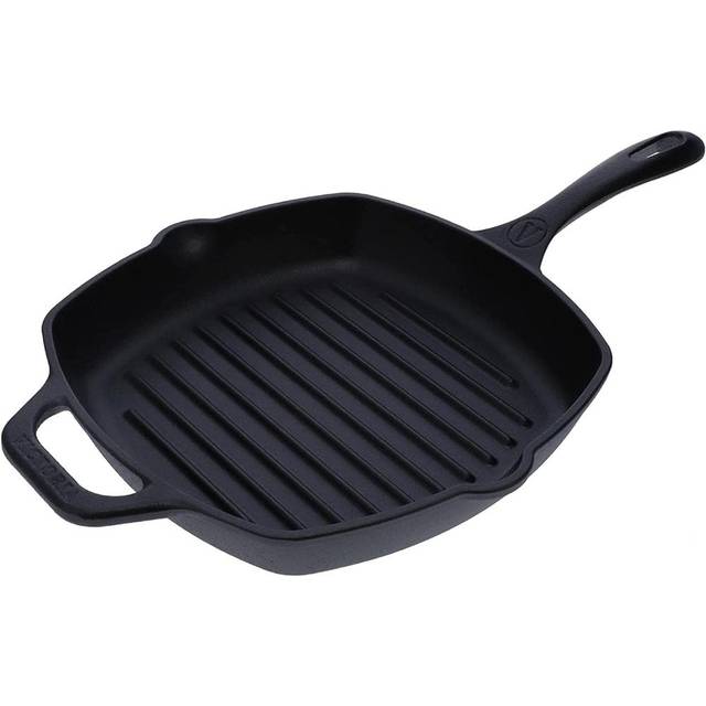 Victoria Cast Iron Square Grill Pan