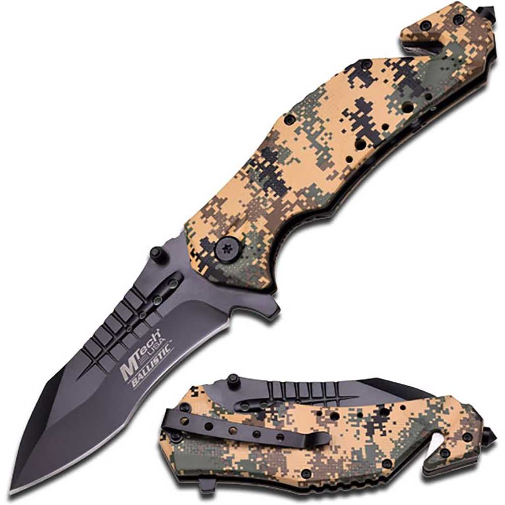 MTech USA Spring Assist 3.75" Folding Knife