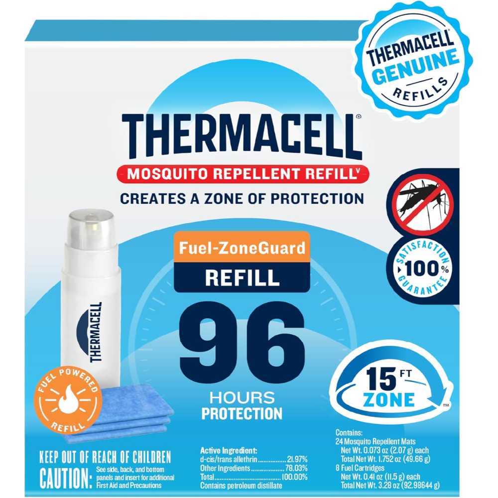Thermacell Fuel-ZoneGuard 96-Hour Insect Repellent Refill