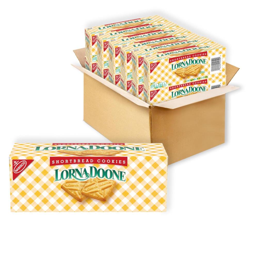 36-Pack (216 Cookies) Lorna Doone Shortbread Cookies Snack Packs