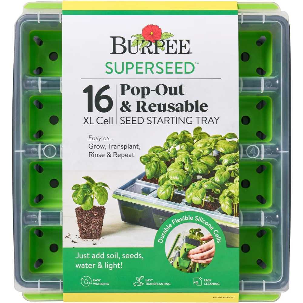 Burpee SuperSeed 16 XL-Cell Seed Starting Tray