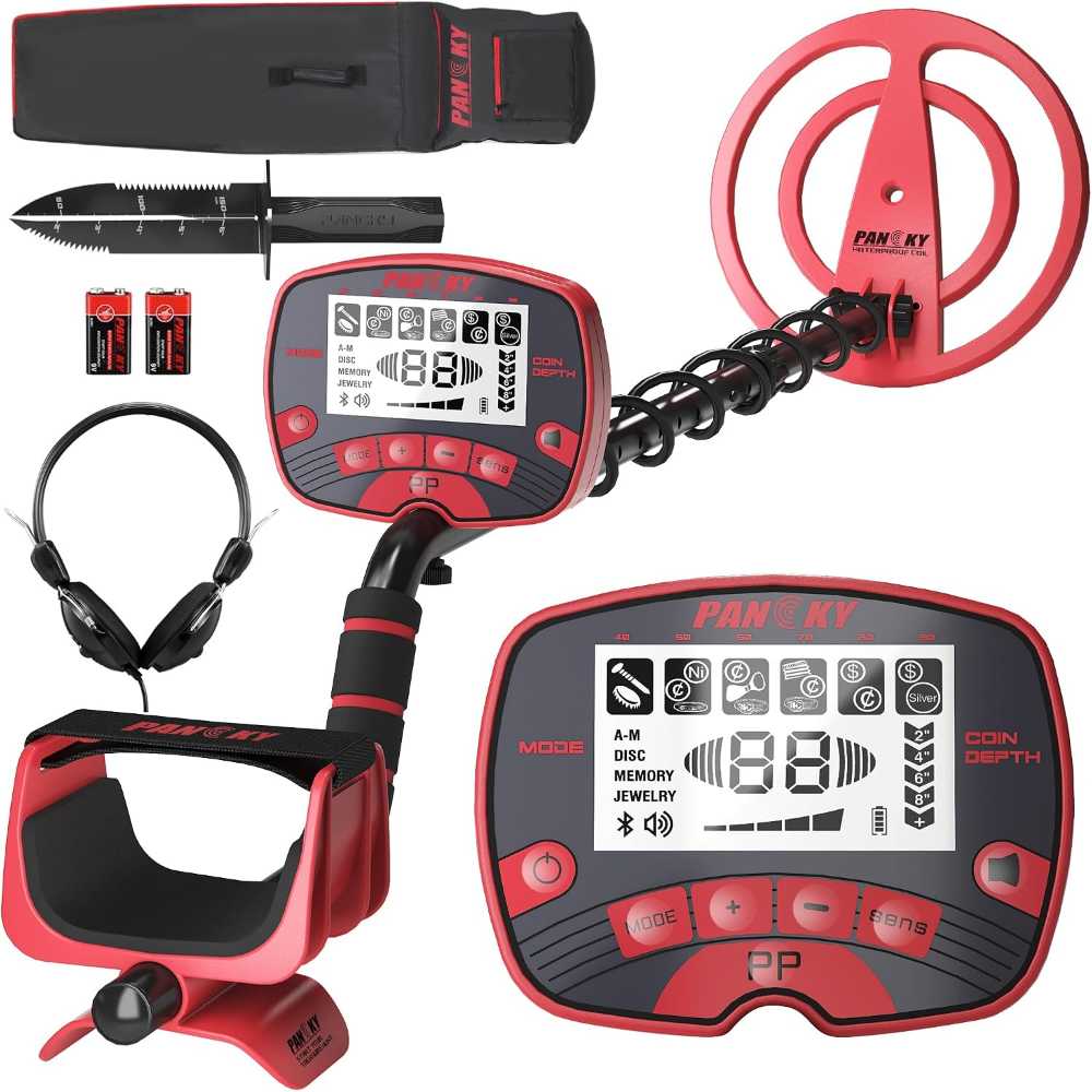 Pancky PK0075 Professional Waterproof Metal Detector Kit