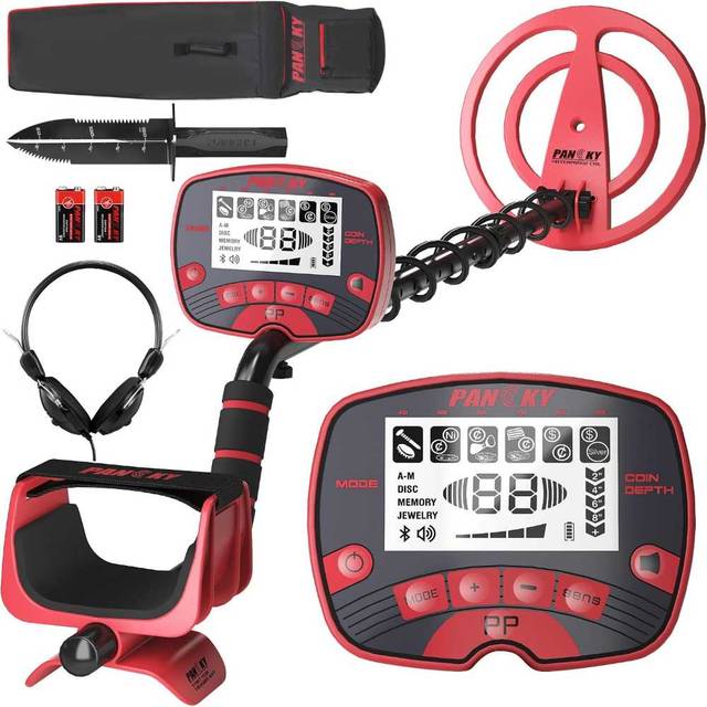 Pancky PK0075 Professional Waterproof Metal Detector Kit