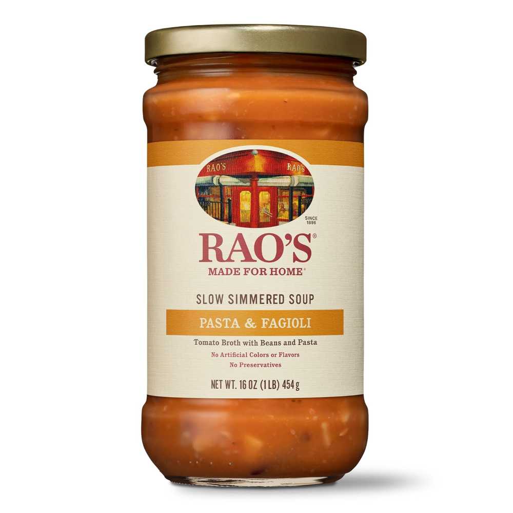 6-Pack Rao's Homemade Pasta & Fagioli Soup, 16 oz. ($2.20/Each)