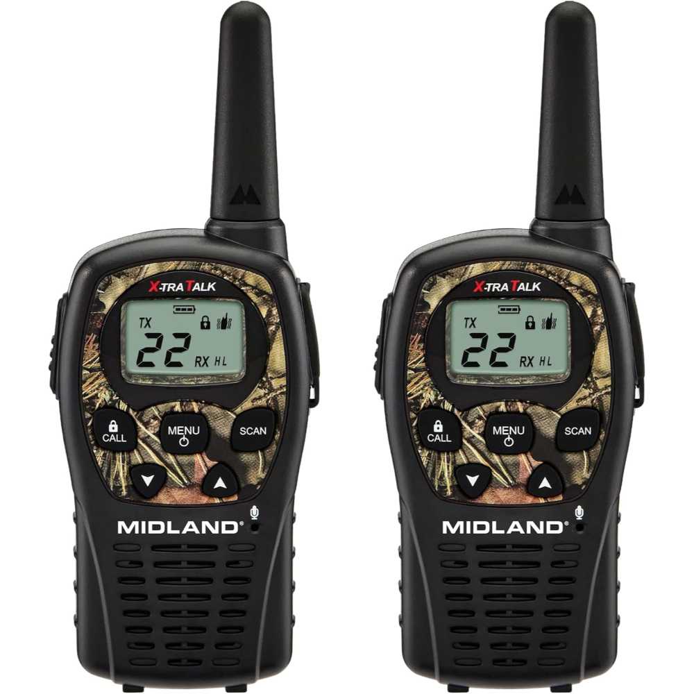 2-Pack Midland LXT535VP3 FRS Walkie Talkies