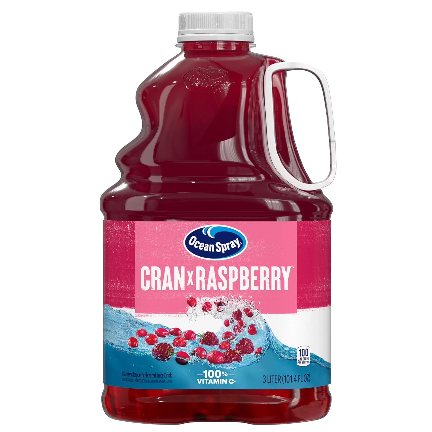 Ocean Spray Cran-Raspberry Juice, 101.4 oz.
