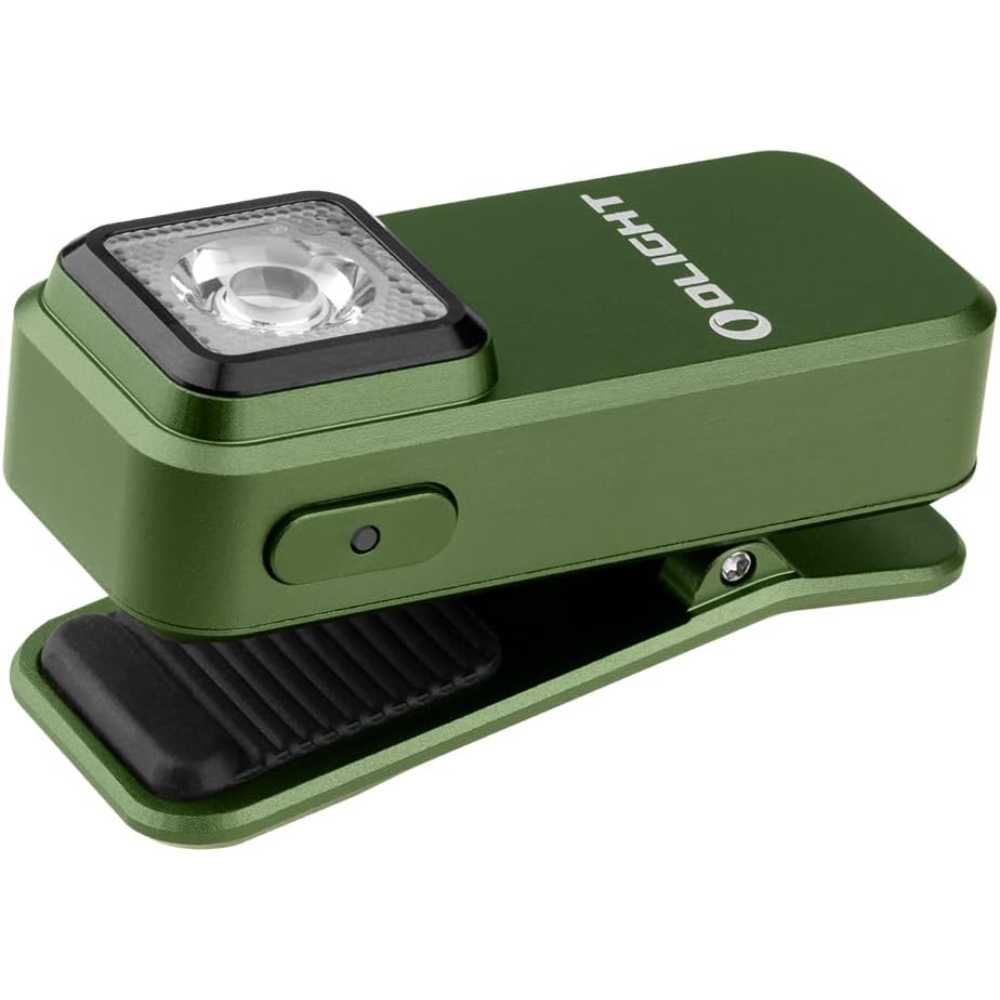 Prime: OLIGHT Oclip USB-C Rechargeable 300-Lumen Pocket Clip Light w/ Red Light Mode