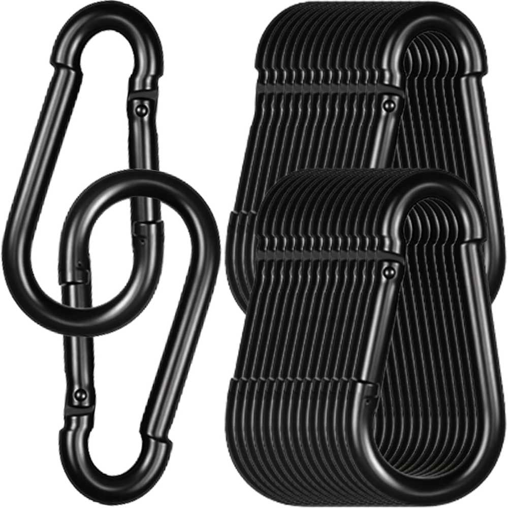 30-Pack High-PQ Heavy Duty M10 Carabiners