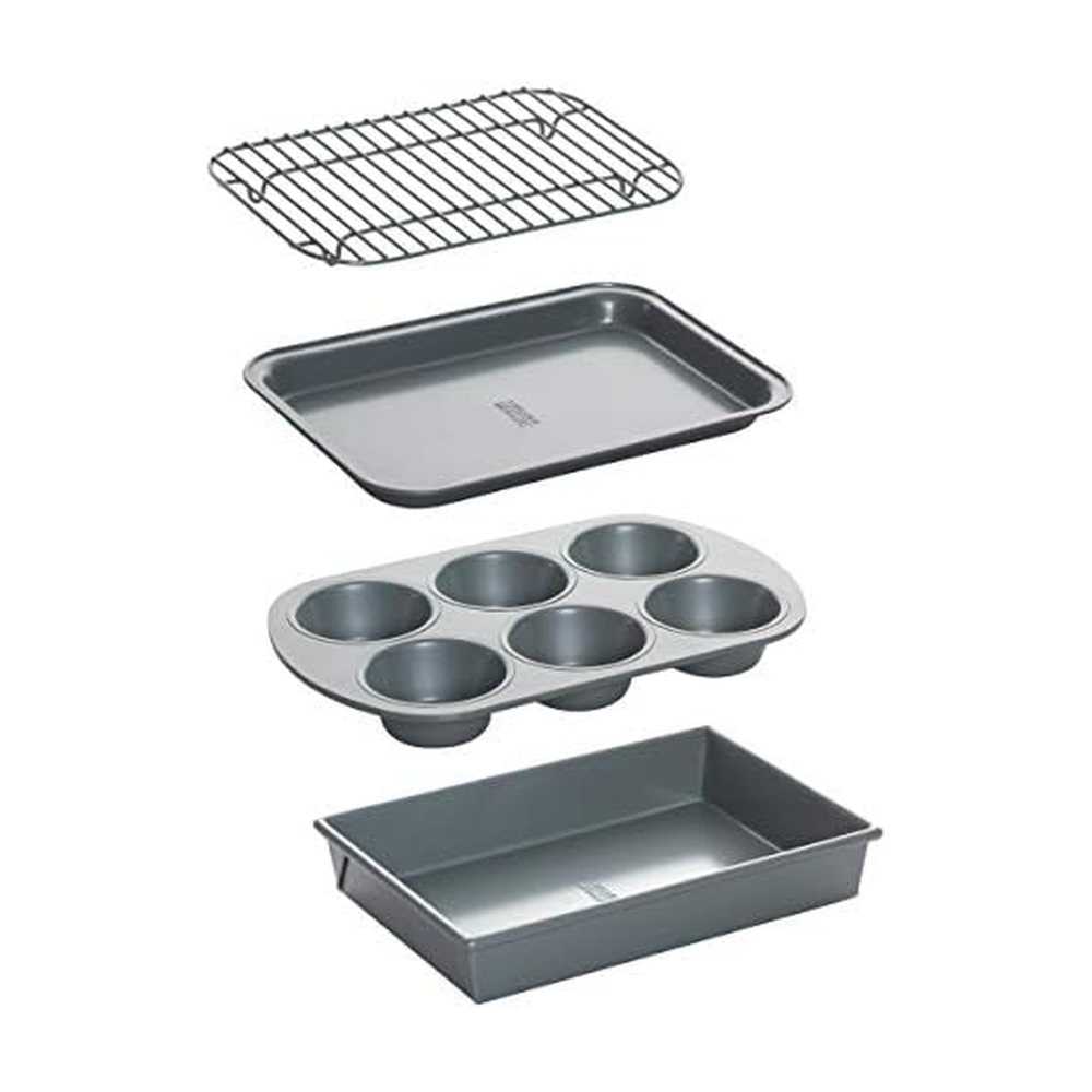 Prime Members: Chicago Metallic 4-Piece Professional Non-Stick Toaster Oven Set