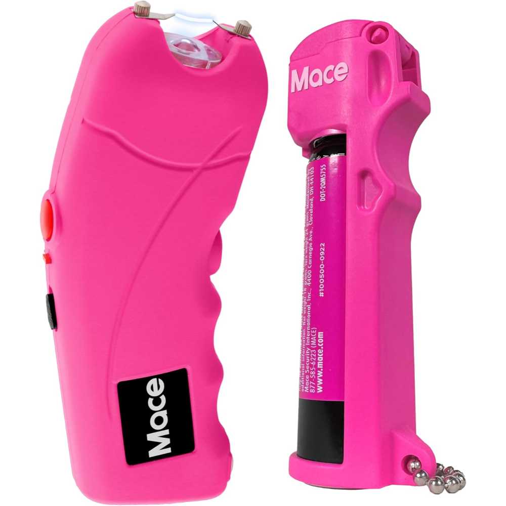 Bundle Deal: Mace Rechargeable Stun Gun + Pepper Spray