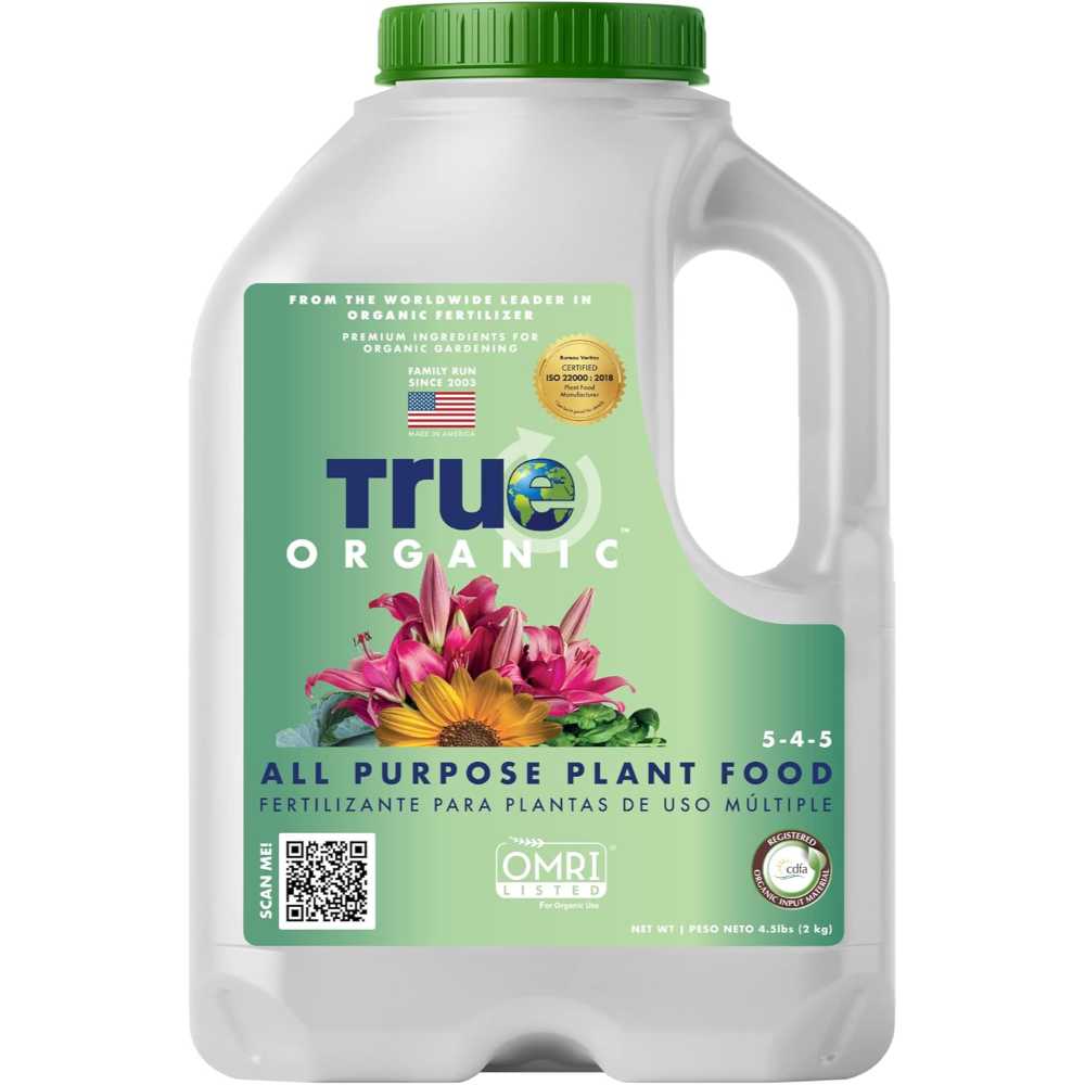 True Organic All Purpose Plant Food, 4.5 lb.