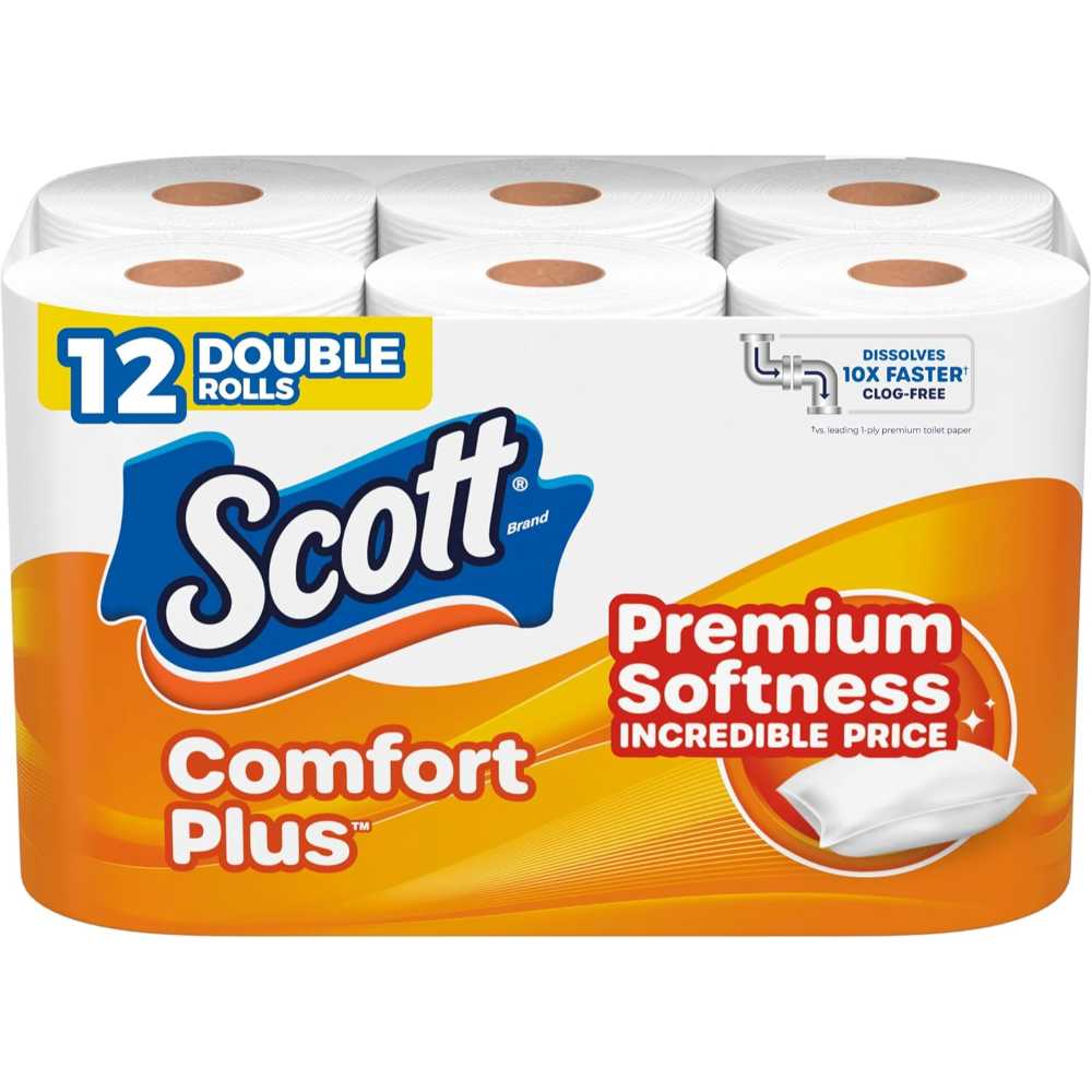 36-Pack Scott ComfortPlus Toilet Paper