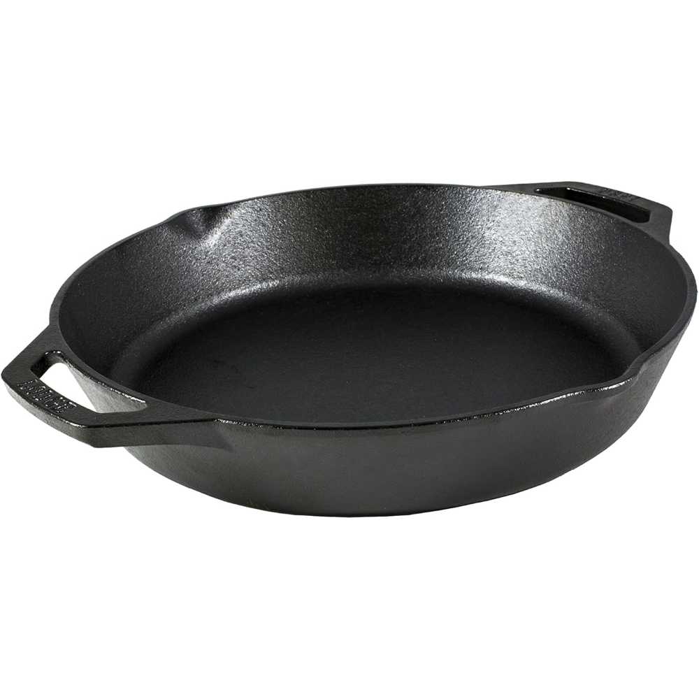 Lodge 10.25" Dual-Handle Cast Iron Pan