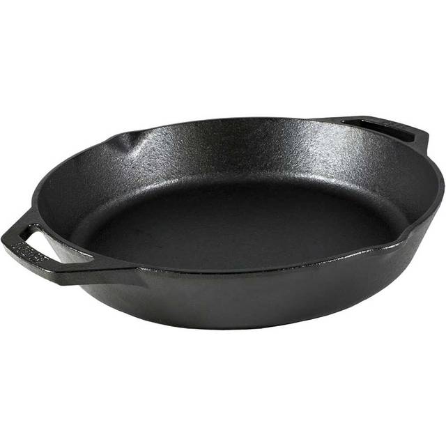 Lodge 10.25" Dual-Handle Cast Iron Pan