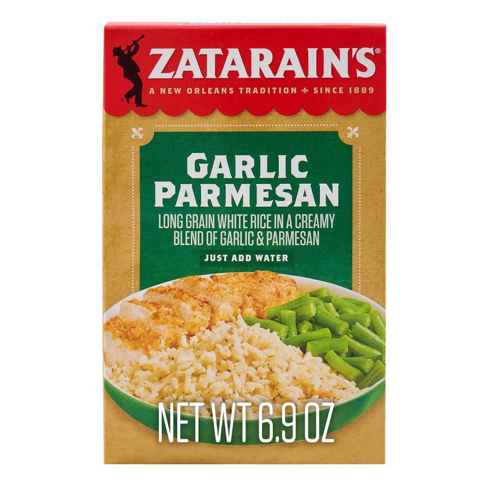 8-Pack Zatarain's Garlic Parmesan Rice Mix, 6.9 oz.