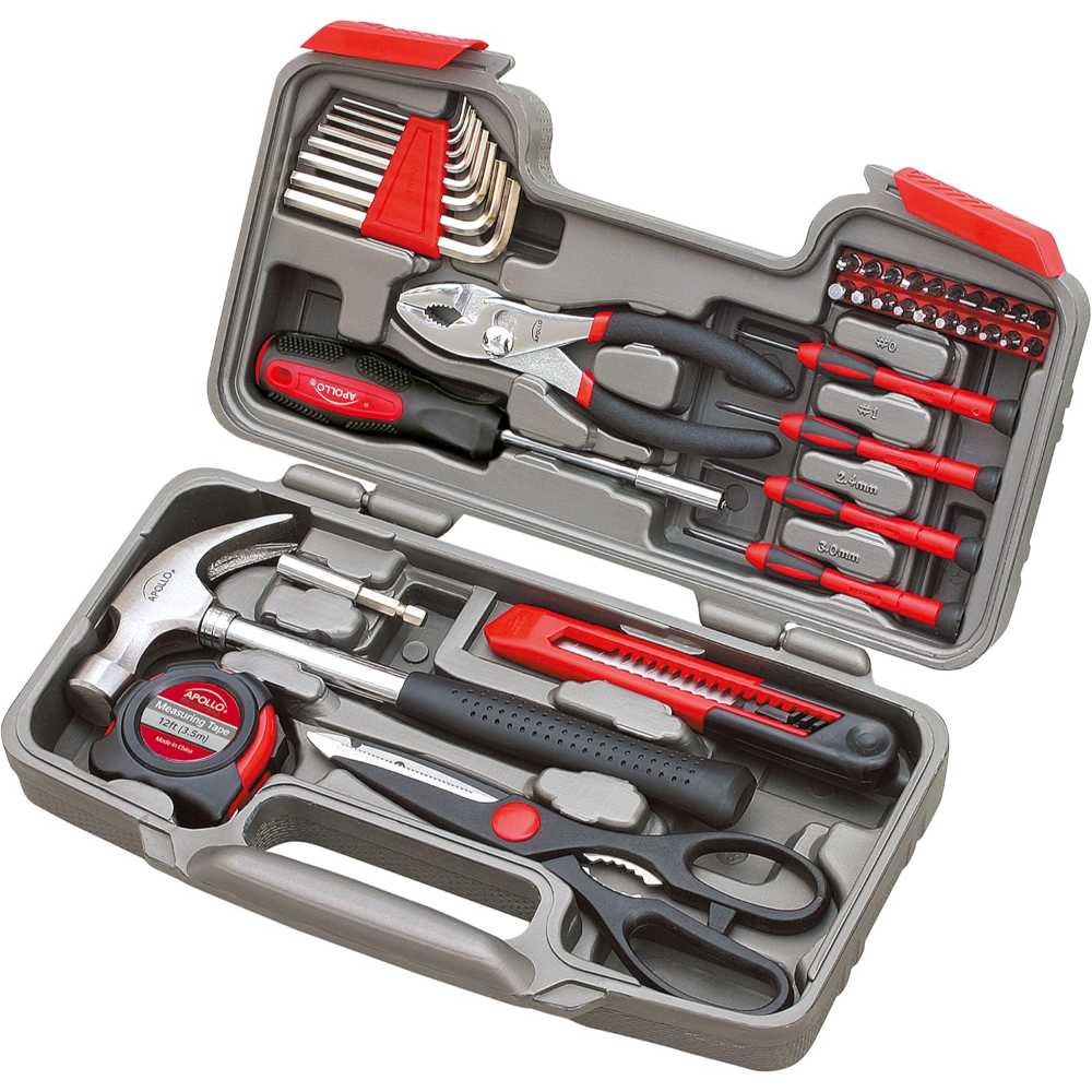 Apollo Tools 39-Piece General Household Tool Set