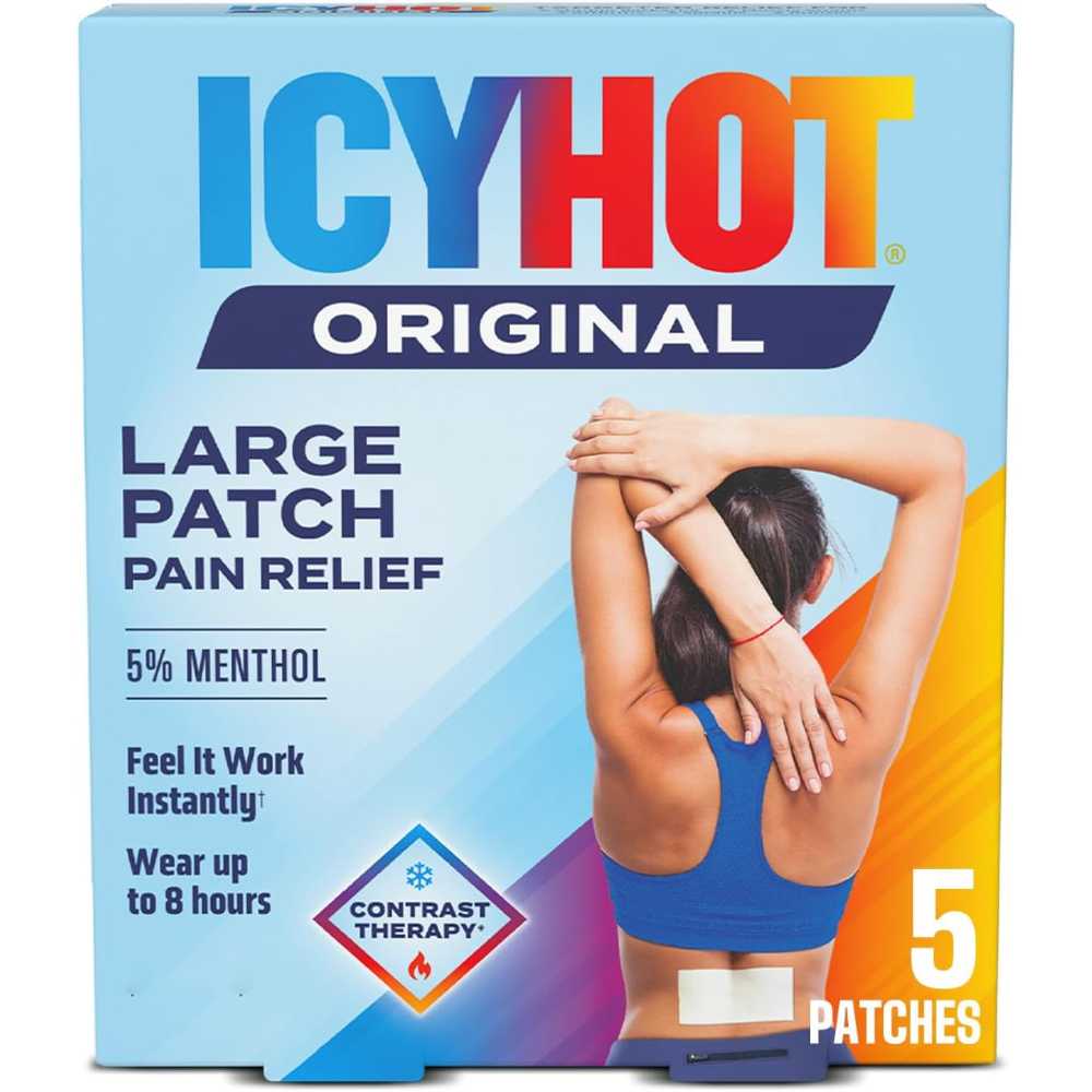 5-Pack Icy Hot Original Pain Relief Patch (Large)