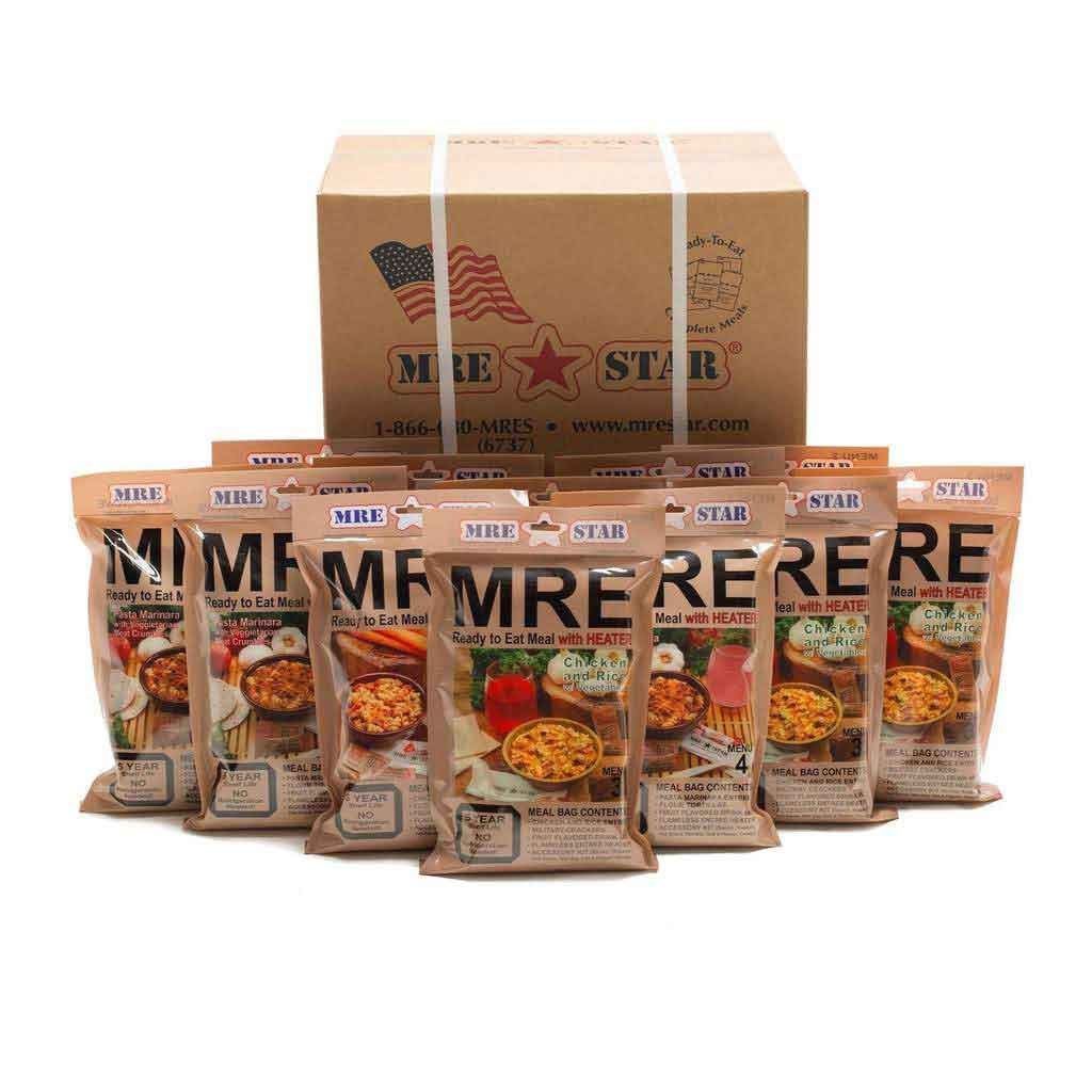Today Only: 12-Pack MRE Case Pack w/ Heaters