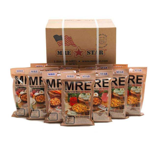 Today Only: 12-Pack MRE Case Pack w/ Heaters