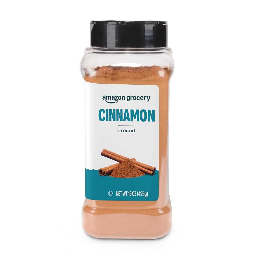 Amazon Grocery Ground Cinnamon, 15 oz.