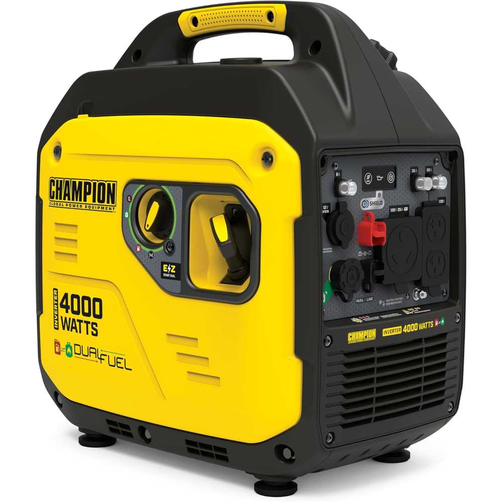 Champion 4000W Dual-Fuel Inverter Generator w/ CO Shield